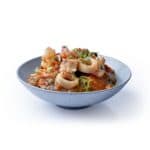 Kare raisu de marisco: Bol de arroz con curry japonés un poco picante con marisco y verduras